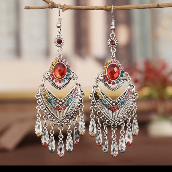 Gypsy Dangle Earrings - Picture 1 of 7